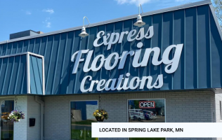 Front of Store - Express Flooring Creations
