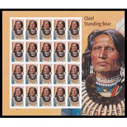#5798 Chief Standing Bear Stamp, Souvenir Sheet $25.95 View Buy