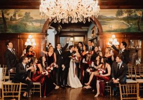 weddings among vineyards in minneapolis Semple Mansion