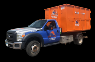Haul it a Day provides 20 Yard Dumpster rentals that fit in tight places. Protect your driveway and roads.