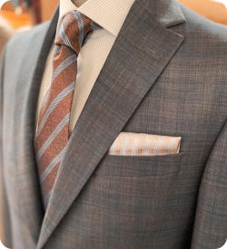 CUSTOM Made to Measure at its best. Our selection of fabric and quality of workmanship will blow you away. Fabric options from Italy, England and around the world. Design your suit style , lining and buttons. The possibilities are endless. Starting at just $695.00